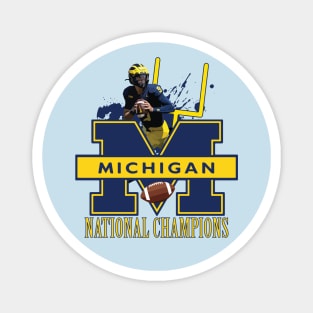 Awesome Michigan National Champions Design Magnet